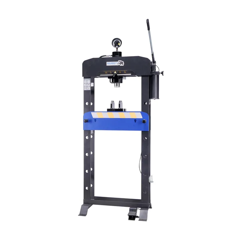 MAMMUTH verkstedpresse 30t. lufthydraulisk
