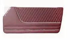 ALFA ROMEO SPIDER DØRPANEL 1966 - 1978 TYPE4 BURGUNDY 2 STK