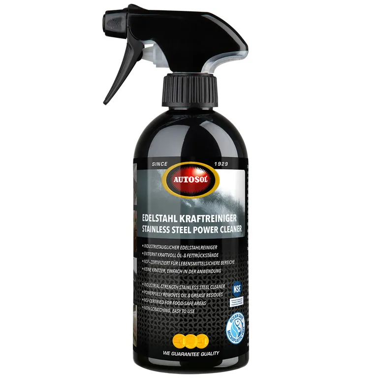 Autosol Power Cleaner for rustfritt stål, 500 ml. 
