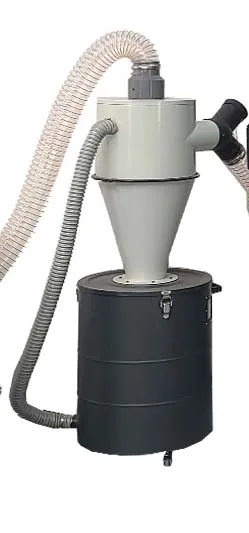 Syklonseparator for sandblåsekabinetter