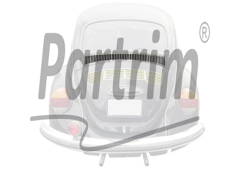 VW 1200 - 1300 - 1302 - 1500 1957 > SEDAN VENT TRIM BAKVINDU