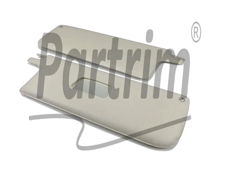 VW OLD BEETLE 1500 CABRIO L SUNVISORS SET CREAM ( KONVERTIBEL )