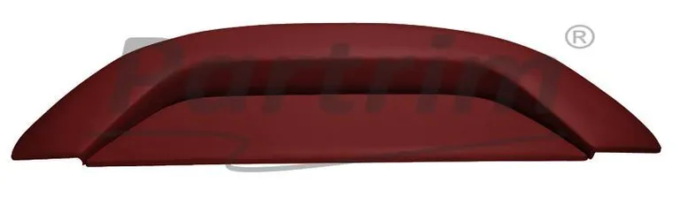 VW OLD BEETLE 1300-1303 BAKRE PAKKEBRETT BURGUNDY
