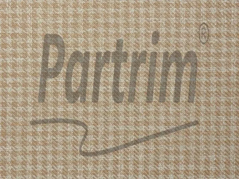 PORSCHE 911 PEPITA STOF BEIGE KREM 100 cm X 140 cm
