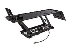 MC-løftebord, lufthydraulisk 450 kg, sort