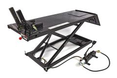 MC-løftebord, lufthydraulisk 700 kg, sort
